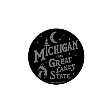 Sticker - Michigan Vintage Font - Detroit Shirt CompanyDetroit Shirt CompanyStickers (Accessories)