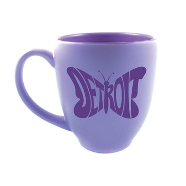 Mug - Detroit Butterfly Purple - Detroit Shirt CompanyDetroit Shirt CompanyDrinkware (Accessories)