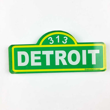 Magnet - Detroit Street Sign - Detroit Shirt CompanyDetroit Shirt CompanyMagnet