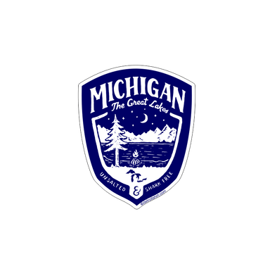 Sticker - Michigan Shield - Detroit Shirt CompanyDetroit Shirt CompanyStickers (Accessories)