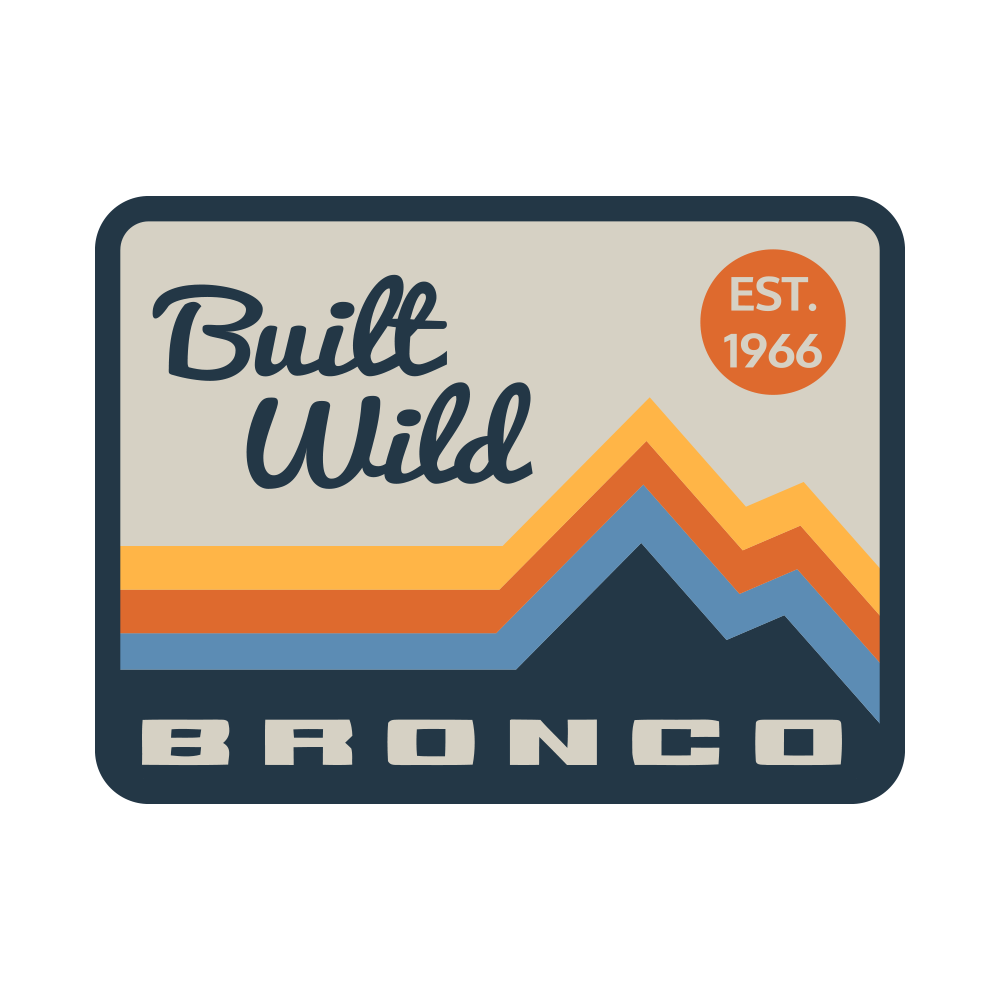 Patch - Ford Bronco Built Wild