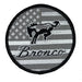 Patch - Ford Bronco Flag - Blackout - Detroit Shirt CompanyDSC - FordPatches (Accessories)