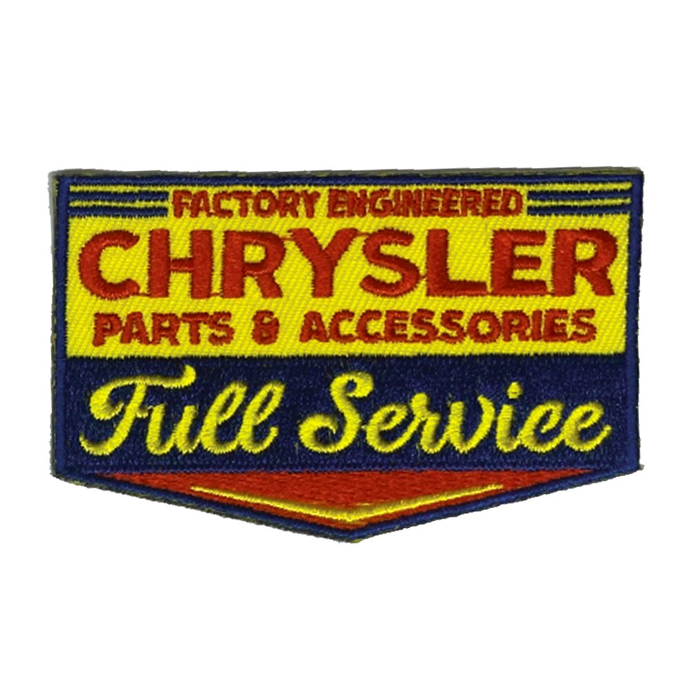 Patch - Chrysler Full Service - Detroit Shirt CompanyFCA - ChryslerPatches (Accessories)