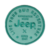 Patch - Jeep Live Your Adventure - Teal