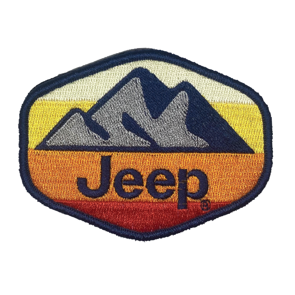 Patch - Jeep Mountain - Navy