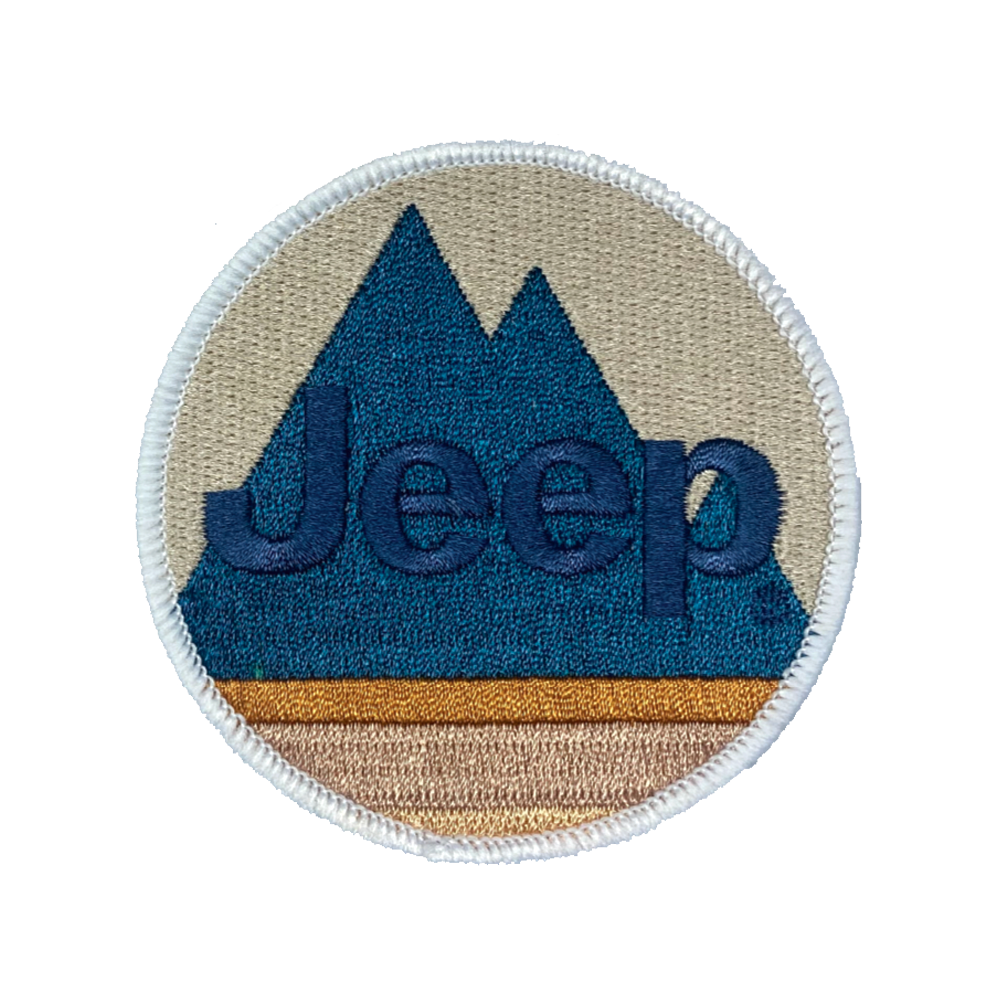 Patch - Jeep Mountain - Round