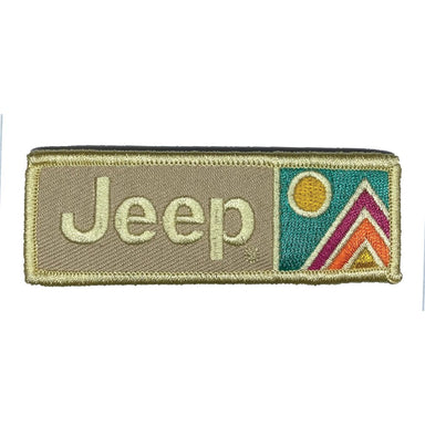 Patch - Jeep Mountain Peaks - Detroit Shirt CompanyFCA - JeepPatches (Accessories)