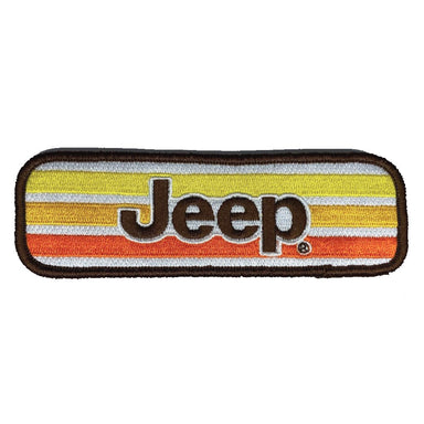 Patch - Jeep Sunset Stripes - Detroit Shirt CompanyFCA - JeepPatches (Accessories)