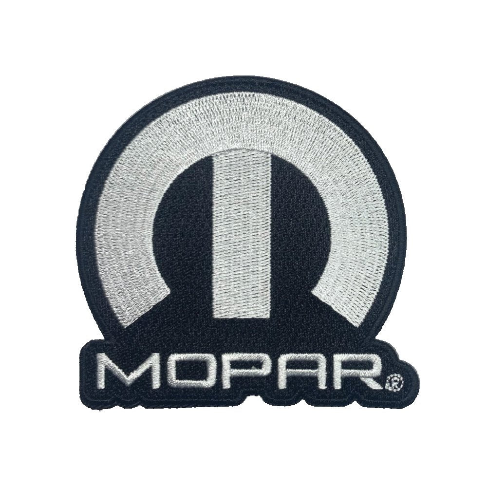 Patch - Mopar M - White - Detroit Shirt CompanyFCA - MoparPatches (Accessories)