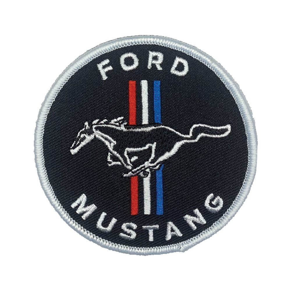 Patch - Ford Mustang Circle - Detroit Shirt CompanyDSC - FordPatches (Accessories)