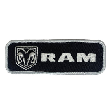 Patch - RAM - Black - Detroit Shirt CompanyFCA - RAMPatches (Accessories)