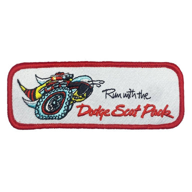 Patch - Dodge Run With the Scatpack - Detroit Shirt CompanyFCA - DodgePatches (Accessories)