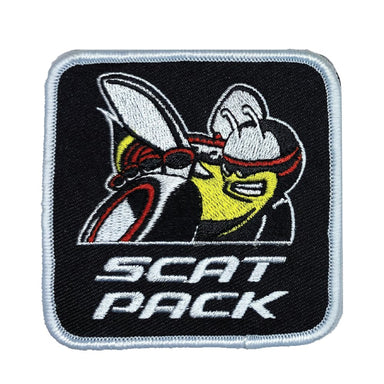 Patch - Dodge Scat Pack - Square - Detroit Shirt CompanyFCA - DodgePatches (Accessories)