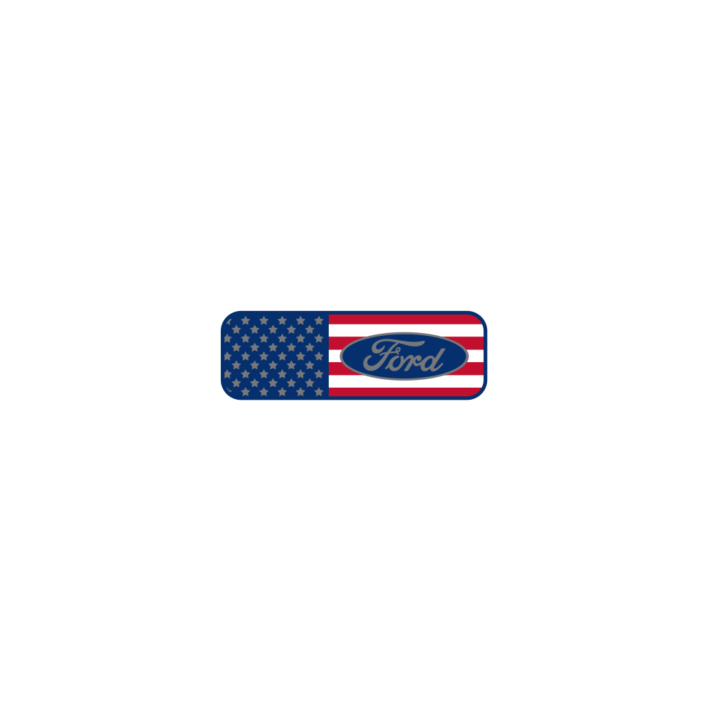 Enamel Pin - Ford Flag