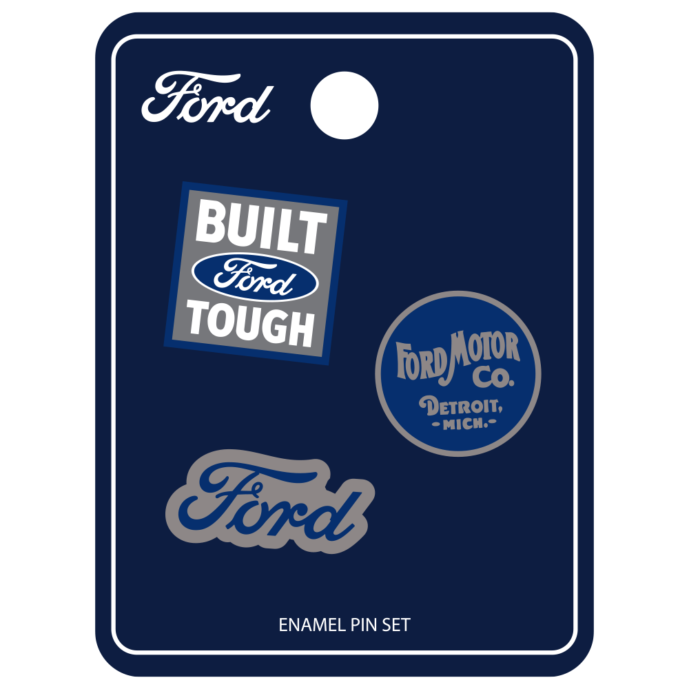 Enamel Pin Set - Ford Classic