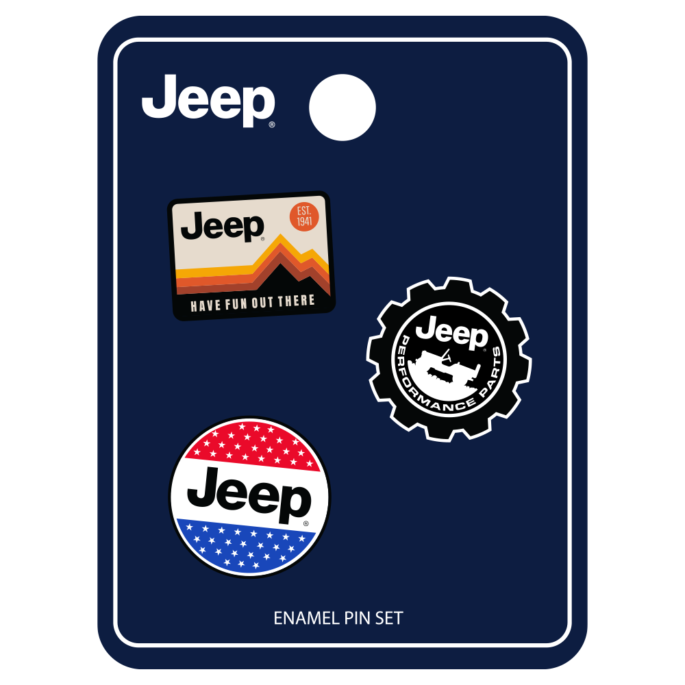 Enamel Pin Set - Jeep®