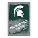 Metal Sign - Michigan State Spartans Grunge - Detroit Shirt CompanyHangtimeOther Accessories