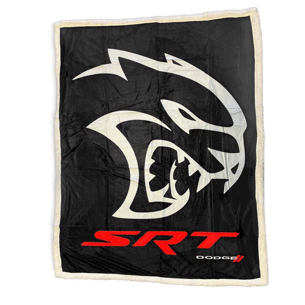 Dodge SRT Hellcat Sherpa Blanket - Detroit Shirt CompanyFCA - DodgeOther Accessories