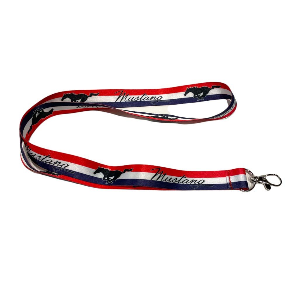 Lanyard - Ford Mustang RWB - Detroit Shirt CompanyDSC - FordLanyard