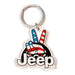 Keychain - Jeep Wave USA (Acrylic) - Detroit Shirt CompanyFCA - JeepKeychain