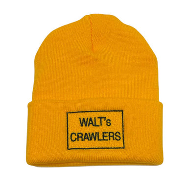 Hat - Walt's Crawlers Knit - Gold - Detroit Shirt CompanyDSC - WaltsCrawlersHats (Apparel)