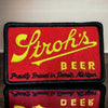 Patch - Strohs Script - Detroit Shirt CompanyDSC - Stroh'sPatches (Accessories)