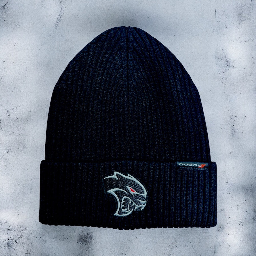 Hat - Dodge Hellcat REDEYE Flip Knit Patch - Black