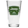 Pint Glass - Jeep Tent Badge - Detroit Shirt CompanyFCA - JeepDrinkware (Accessories)