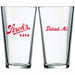 Pint Glass - Stroh's Script - Detroit Shirt CompanyDSC - Stroh'sDrinkware (Accessories)