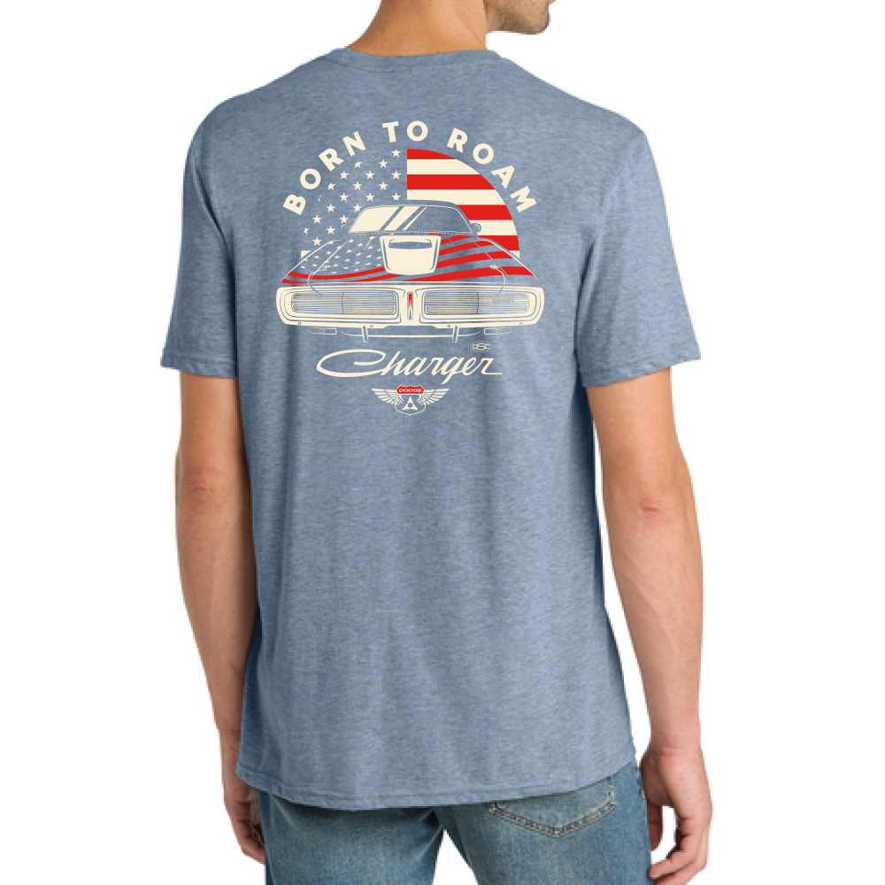 Mens T-Shirt - A250 Dodge Born To Roam