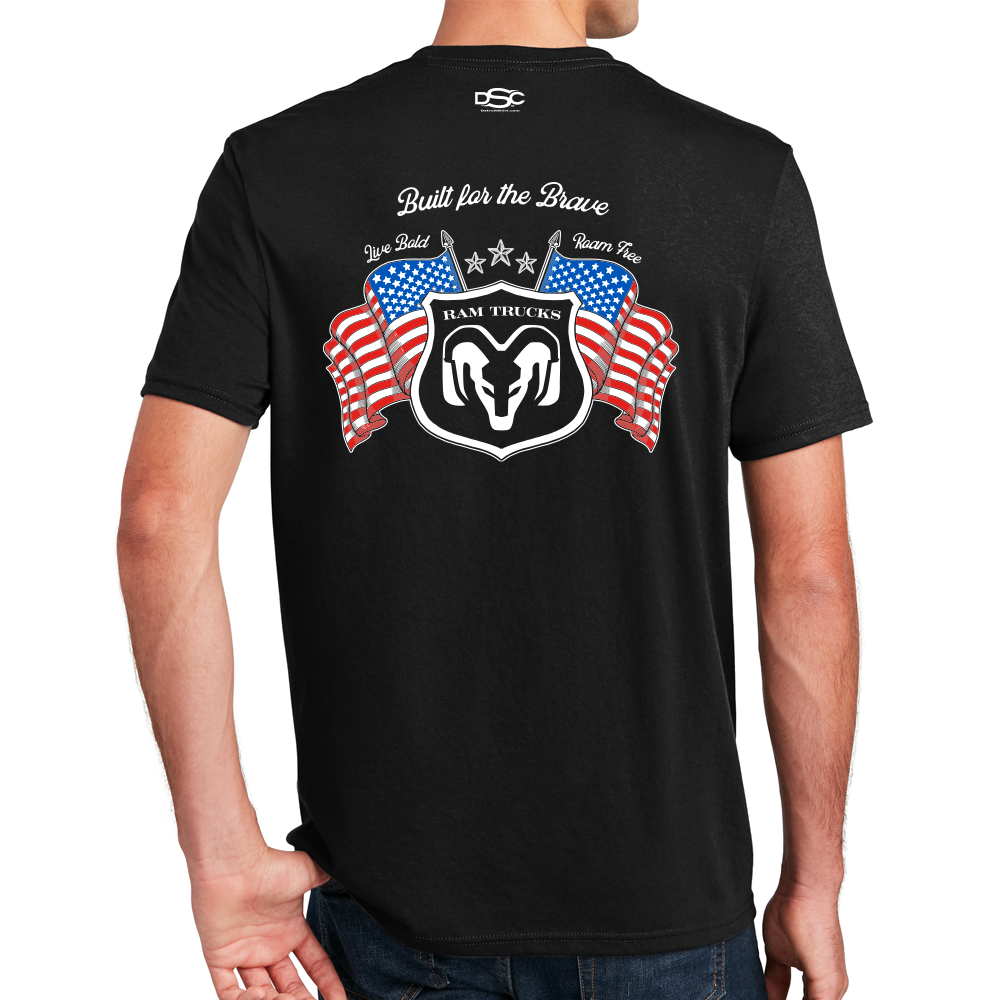 Mens T-Shirt - A250 Ram Built For The Brave