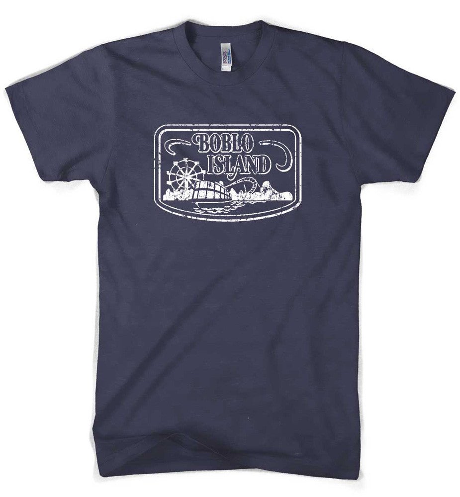 Mens Boblo Island T-shirt (Navy) - Detroit Shirt CompanyDetroit Shirt CompanyT-Shirts (Apparel)