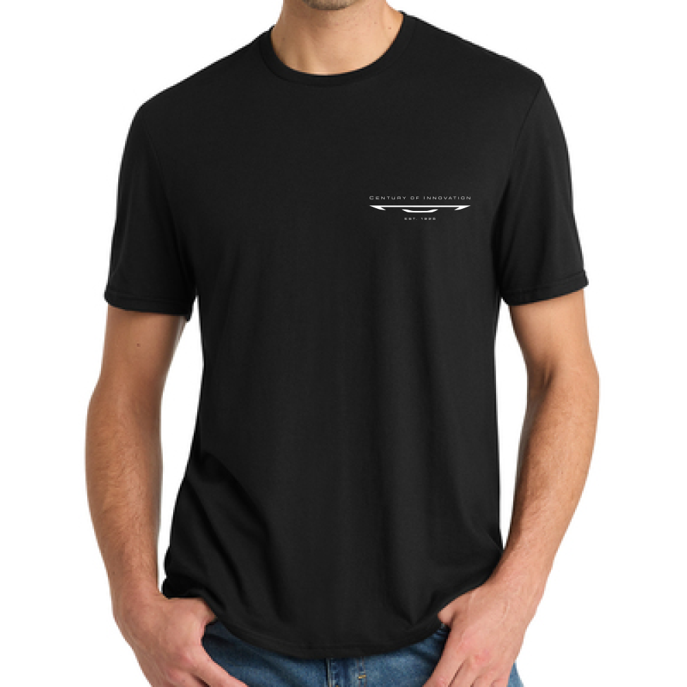 Mens T-Shirt - Chrysler 100 Years Historical Logos