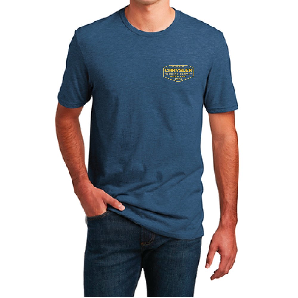 Mens Chrysler 1925 T-shirt (Royal Fleck) - Detroit Shirt CompanyFCA - ChryslerT-Shirts (Apparel)