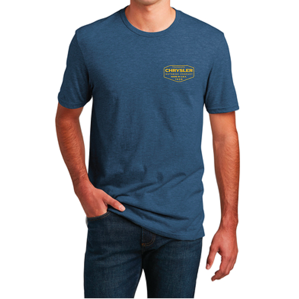 Mens Chrysler 1925 T-shirt (Royal Fleck)