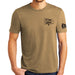 Mens Detroit Speed Shop Git Gone Garage T-shirt - Coyote Brown Triblend - Detroit Shirt CompanyDetroit Shirt CompanyT-Shirts (Apparel)