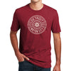 Mens Detroit Spokes 2 - Deep Heather Red - Detroit Shirt CompanyDetroit Shirt CompanyT-Shirts (Apparel)