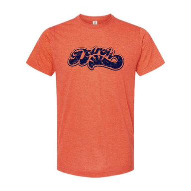 Mens Detroit Sweep T-shirt (Heather Orange) - Detroit Shirt CompanyDetroit Shirt CompanyT-Shirts (Apparel)