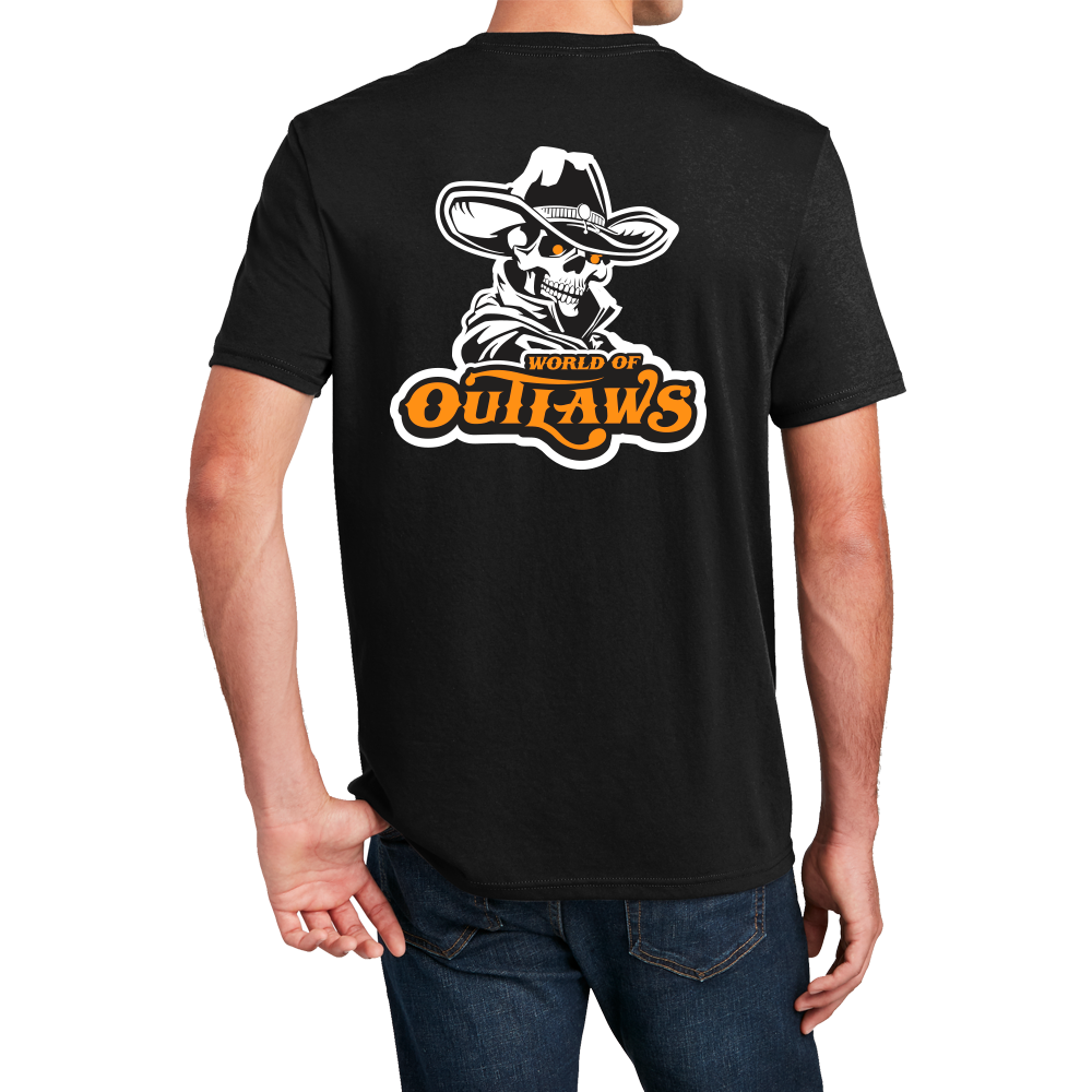 Mens World Of Outlaws Easton T-shirt - Black