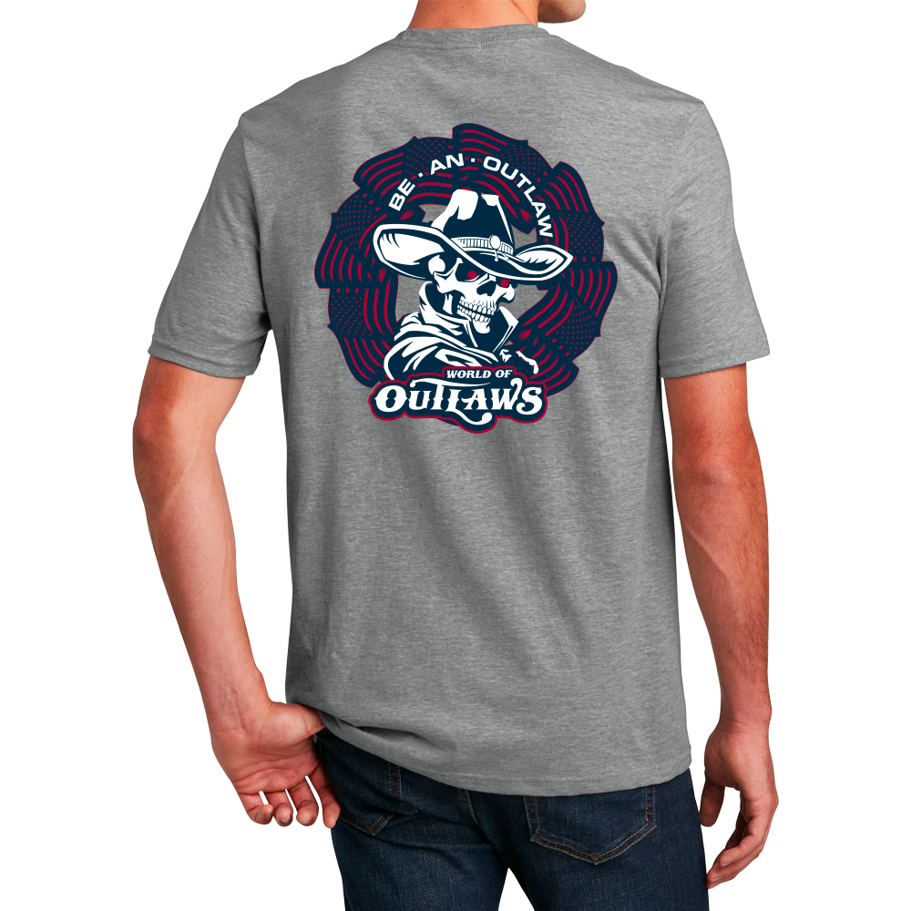 Mens - World Of Outlaws Easton Flags T-shirt