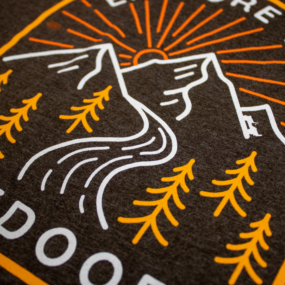 Mens T-Shirt Jeep® Explore The Outdoors