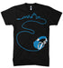 Mens Detroit Headphones T-shirt (Black) - Detroit Shirt CompanyDetroit Shirt CompanyT-Shirts (Apparel)