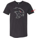 Mens Dodge SRT Hellcat REDEYE T-shirt - Heather Black Triblend - Detroit Shirt CompanyFCA - DodgeT-Shirts (Apparel)