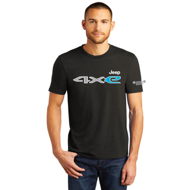 Mens Jeep® 4xE T-Shirt - Black Tri - blend - Detroit Shirt CompanyFCA - JeepT-Shirts (Apparel)