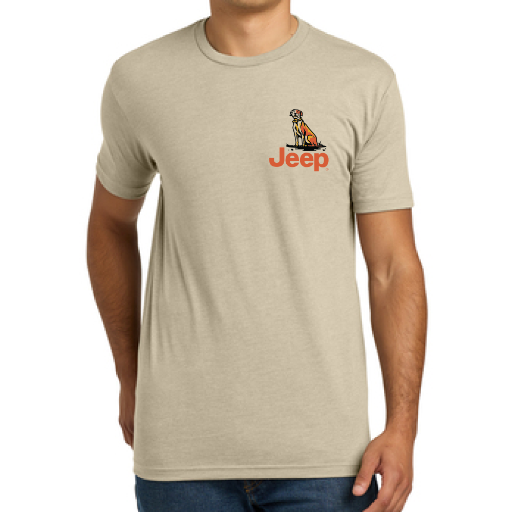 Mens Jeep® Dogs Built For Adventure T-Shirt