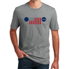 Mens T-Shirt - Jeep® Flag Grille