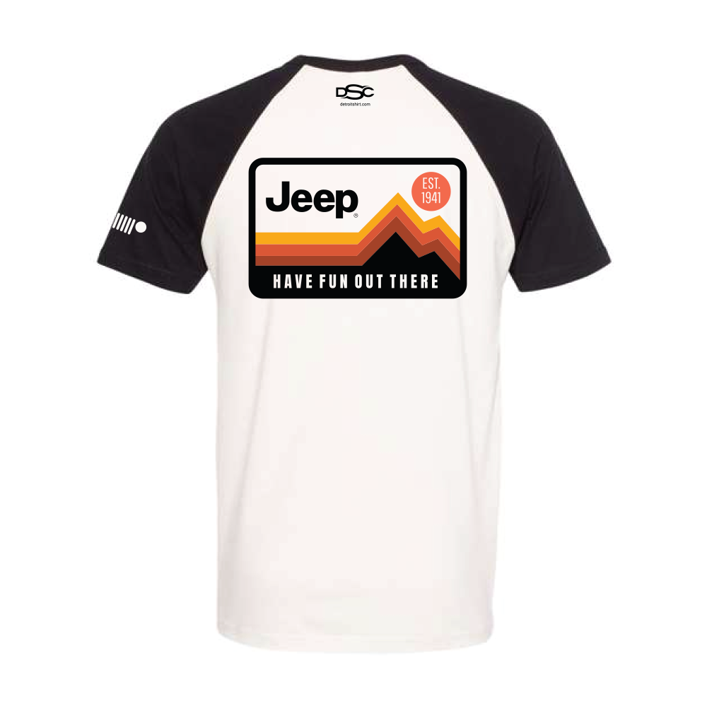 Mens Jeep® Have Fun Out There T-Shirt - Black / Natural