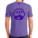 Mens Jeep® Life Purple Tone Triblend T-Shirt - Detroit Shirt CompanyFCA - JeepT-Shirts (Apparel)