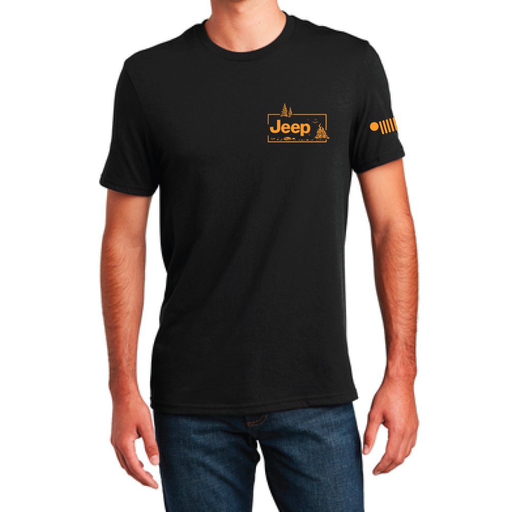 Mens Jeep® Sasquatch T-Shirt - Black - Detroit Shirt CompanyFCA - JeepT-Shirts (Apparel)