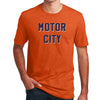 Mens Detroit MOTOR CITY T-shirt (Deep Heather Orange) - Detroit Shirt CompanyDetroit Shirt CompanyT-Shirts (Apparel)